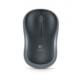 Mouse Logitech Óptico M185, Inalámbrico, USB, Negro