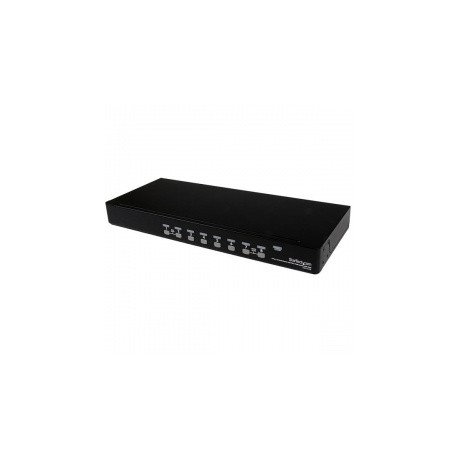 StarTech.com Switch KVM para Montaje en Rack, VGA  PS2, 8 Puertos