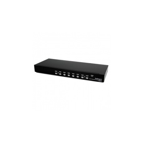 StarTech.com Switch KVM SV831DVIU, DVI, 1U Rack Estante, 8 Puertos