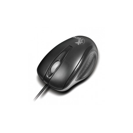 Mouse Xtech Óptico XTM-175, Alámbrico, USB, 1000DPI, Negro