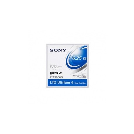 Sony Soporte de Datos LTO Ultrium 6, 2.5TB  6.25TB