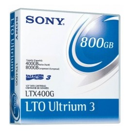 Sony Soporte de Datos LTO Ultrium 3, 400GB