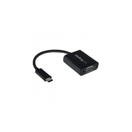 StarTech.com Adaptador de Video USB C - VGA, Negro