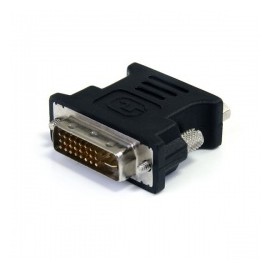 StarTech.com Adaptador DVI a VGA, DVI-I Macho - DB15 Hembra, Negro