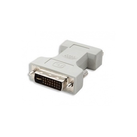 Manhattan Adaptador DVI-A&D&I Enlace Dual Macho - VGA hembra (HD15 FM)