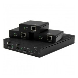 StarTech.com Juego Extensor HDBaseT, 3 Puertos HDMI, 4K