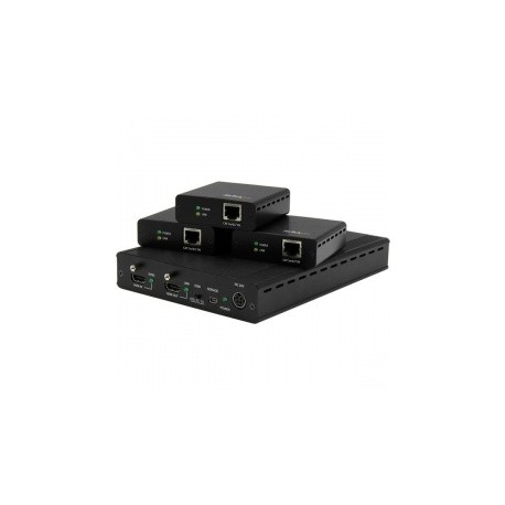 StarTech.com Juego Extensor HDBaseT, 3 Puertos HDMI, 4K