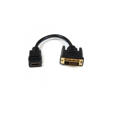 StarTech.com Adaptador HDMI 19p Macho - DVI-D 25p Hembra, Negro