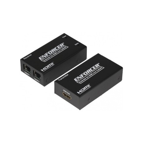 Seco-Larm Extensor HDMI sobre Cat5e/6 Dual, 2UTP, 60 Metros