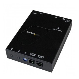 StarTech.com Receptor de Video y Audio HDMI IP por Ethernet Gigabit para ST12MHDLAN