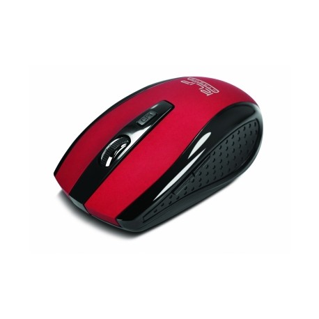 Mouse Klip Xtreme Óptico KMW-340RD, Inalámbrico, USB, 1600DPI, Rojo