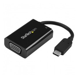 StarTech.com Adaptador USB-C Macho - VGA Hembra, Negro