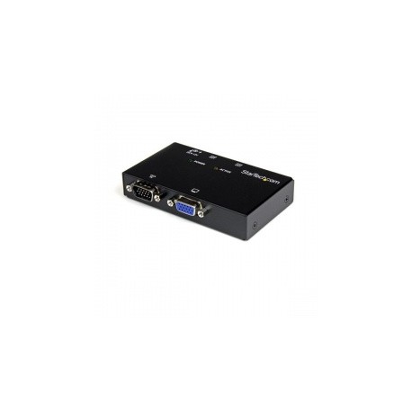 StarTech.com Extensor de Video VGA de 2 Puertos por Cable Cat5 UTP Ethernet