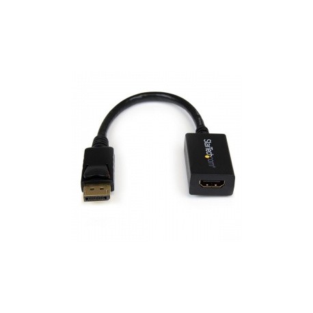 StarTech.com Adaptador DisplayPort Macho - HDMI Hembra, Negro