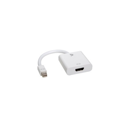 V7 Adaptador mini DisplayPort Macho - HDMI Hembra, Blanco