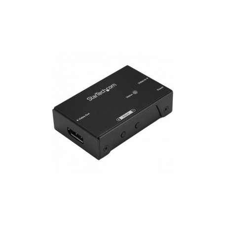 StarTech.com Amplificador de Señal DisplayPort, 4K 60Hz, Negro