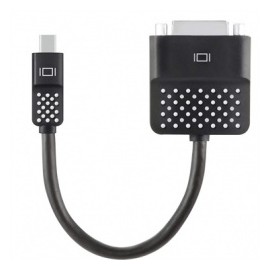 Belkin Adaptador Mini DisplayPort Macho - DVI Macho, Negro