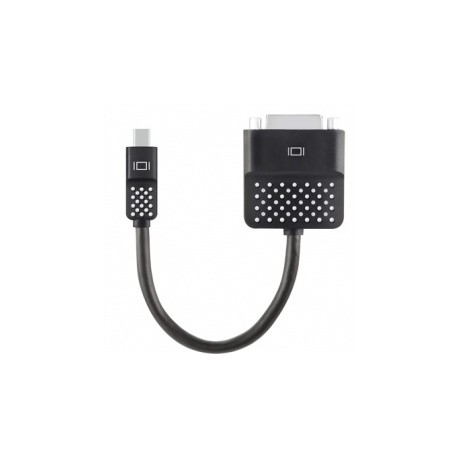 Belkin Adaptador Mini DisplayPort Macho - DVI Macho, Negro