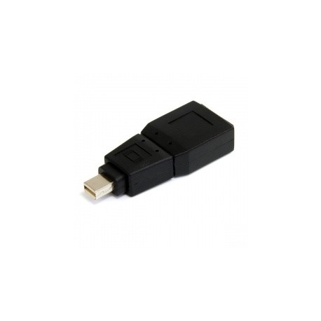 Startech.com Adaptador Convertidor Mini DisplayPort Macho - DisplayPort Hembra, Negro