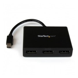 Startech.com Splitter Multiplicador Divisor Mini DisplayPort de 3 Puertos Triple Head