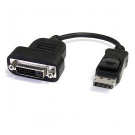 StarTech.com Adaptador Activo DisplayPort Macho - DVI Hembra, Negro