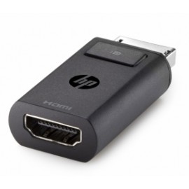 HP Adaptador DisplayPort Macho - HDMI Hembra, Negro