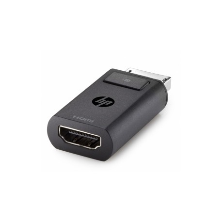 HP Adaptador DisplayPort Macho - HDMI Hembra, Negro