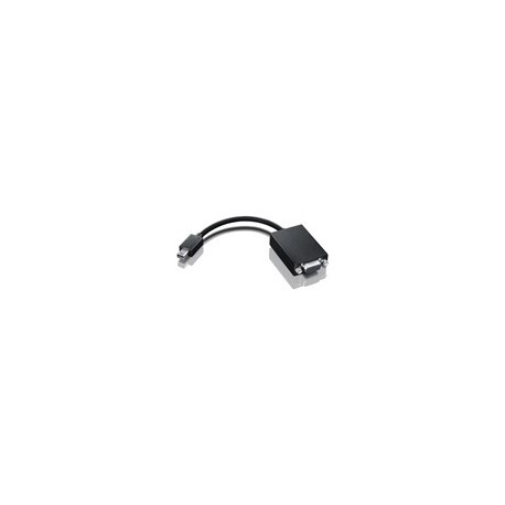 Lenovo Adaptador mini-DisplayPort - VGA, Negro