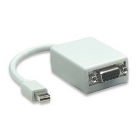 Manhattan Adaptador Mini-DisplayPort Macho - VGA Hembra, Blanco