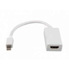 X-Case Adaptador Mini Displayport Macho - HDMI Hembra, Blanco