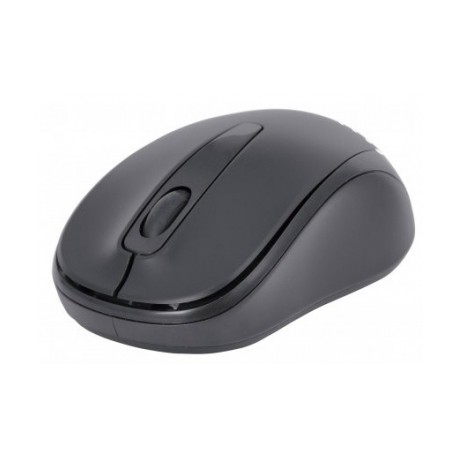 Mouse Manhattan Óptico 178785, Inalámbrico, USB, 1000DPI, Negro