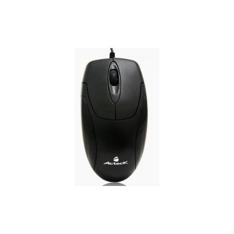 Mouse Acteck Óptico MO-200, USB, 1000DPI, Negro