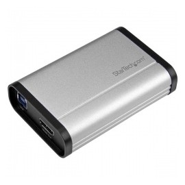 StarTech.com Capturadora de Video HDMI 3.5 mm, USB 3.0, 1080 Pixeles, Aluminio