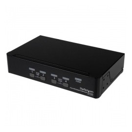 StarTech.com Switch KVM SV431DPUA, DisplayPort USB, 4 Puertos