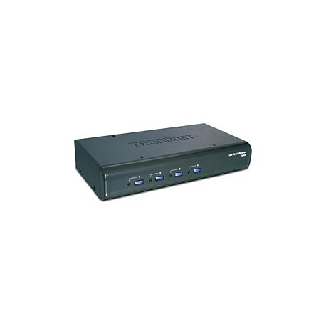 Trendnet Switch KVM TK-423K, USB  PS2, 4 Puertos