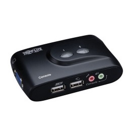 Tripp Lite Switch KVM B004-VUA2-K-R, USB, 2 Puertos