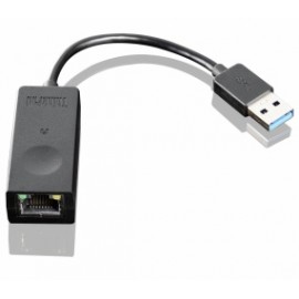 Lenovo Adaptador ThinkPad USB 3.0 Ethernet Negro