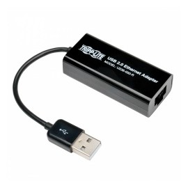 Tripp Lite Adaptador USB A Macho - RJ-45 Hembra, Negro
