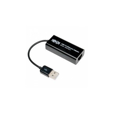 Tripp Lite Adaptador USB A Macho - RJ-45 Hembra, Negro