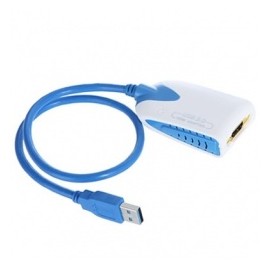 BRobotix Convertidor USB A 3.0 Macho - HDMI 1.3 Hembra