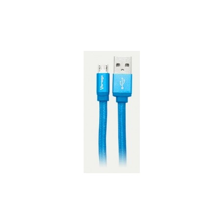 Vorago Cable USB 2.0 A Macho - micro USB B Macho, 1.5 Metros, Azul