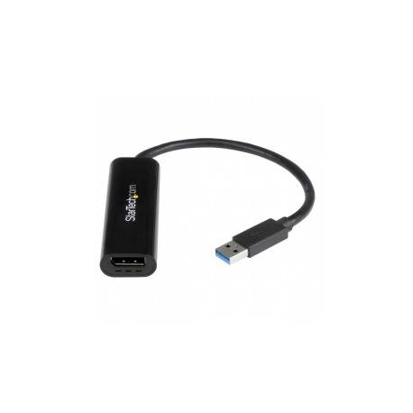 StarTech.com Adaptador Gráfico USB 3.0 Macho - DisplayPort Hembra, Negro