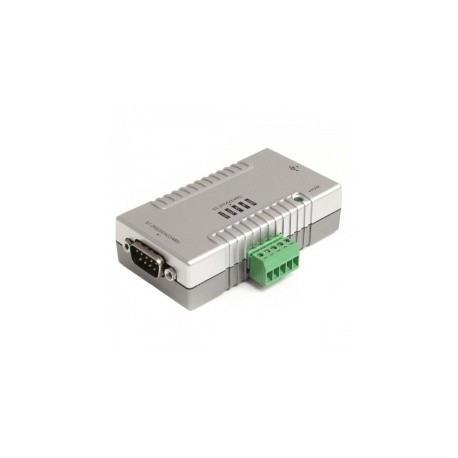 StarTech.com Adaptador USB a 2 Puertos Serial RS-232 RS-422 RS-485 con Retención COM