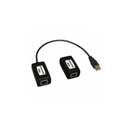 Tripp Lite Extensor USB sobre Cat5 Cat6, Transmisor y Receptor, hasta 45.72m