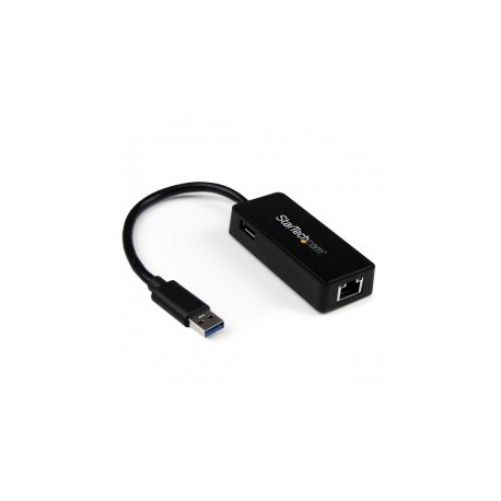 StarTech.com Tarjeta Ethernet Externa USB 3.0, Alámbrico, 1x RJ-45, Negro