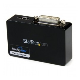 StarTech.com Adaptador Externa para Monitor Doble de USB 3.0 a HDMI, DVI