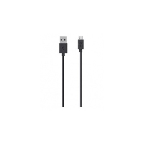 Belkin Cable USB 2.0 A Macho - micro-USB B Macho, 1.2 Metros, Negro