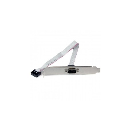 StarTech.com Adaptador de Header Bracket Serial para Tarjeta Madre, DB9 RS232 - IDC 10-pin, 40cm