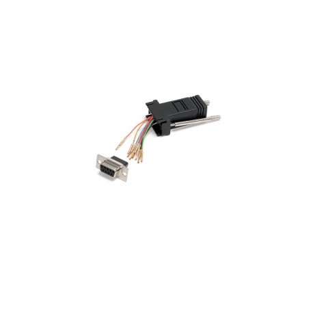 StarTech.com Adaptador Modular Serial DB9 Hembra - RJ-45 Hembra, Negro