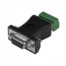 StarTech.com Adaptador de Serial RS-422 RS-485 DB9 a Bloque de Terminales